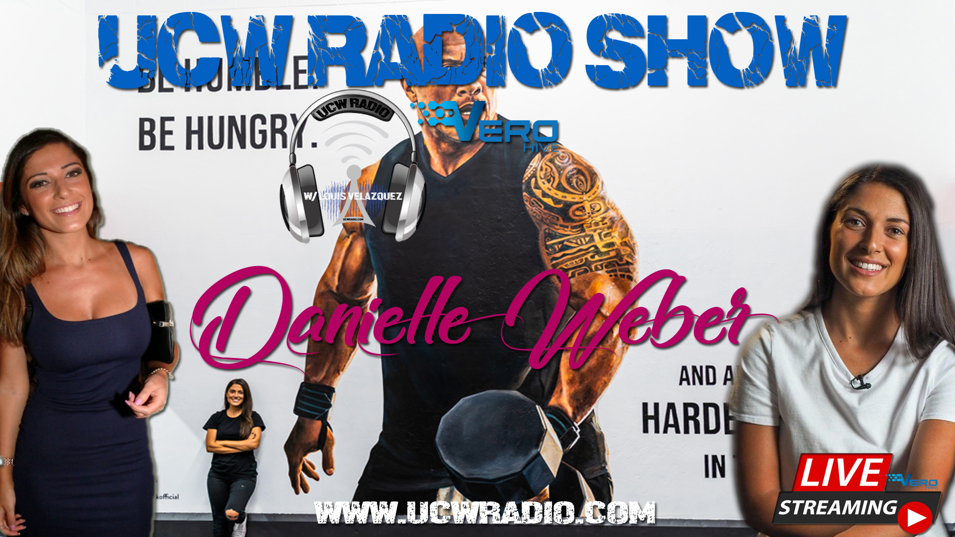 UCW Radio Show with Louis Velazquez, Guest – Artist Danielle Weber