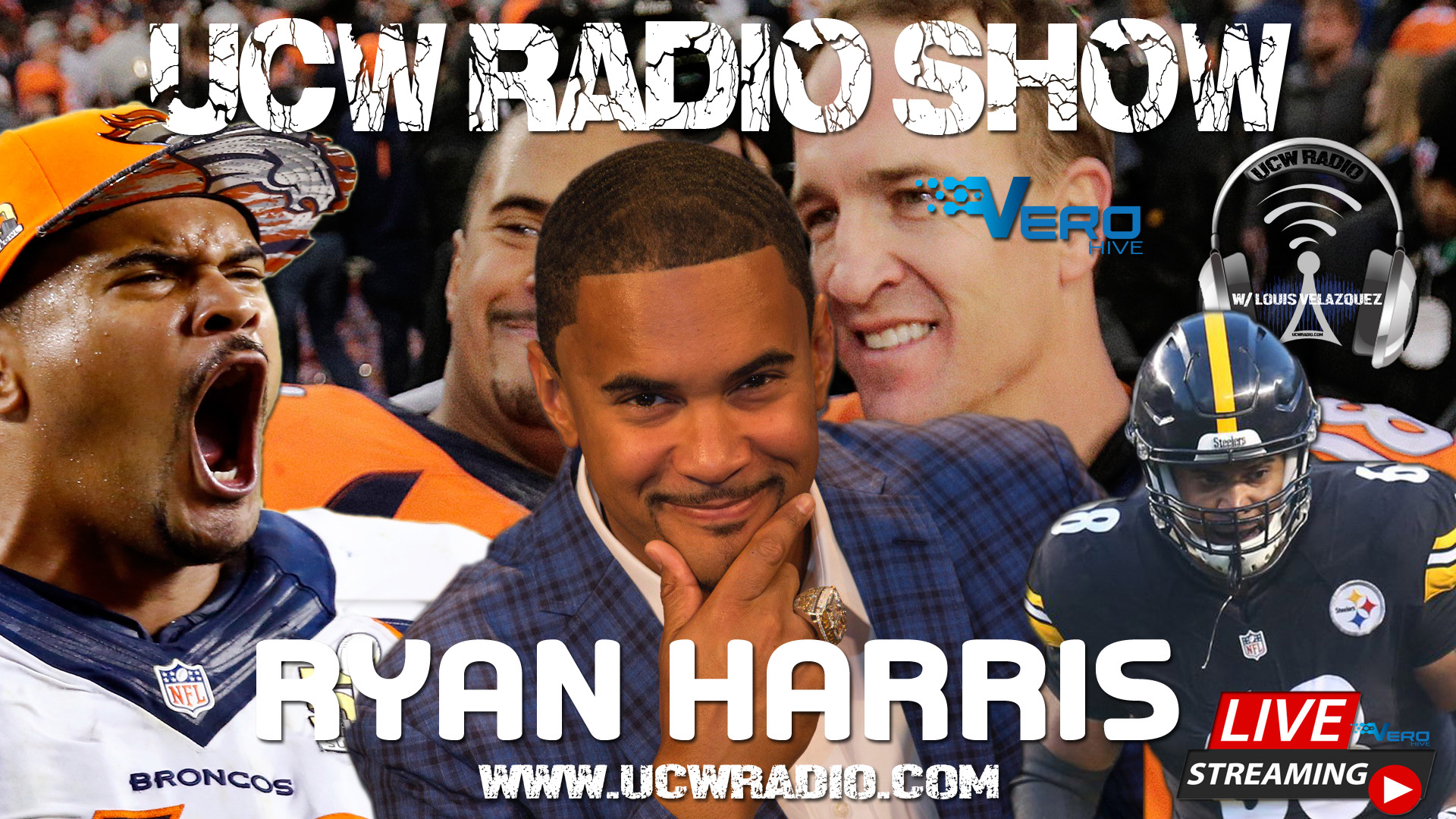 Super Bowl Champion Ryan Harris on the UCW Radio Show